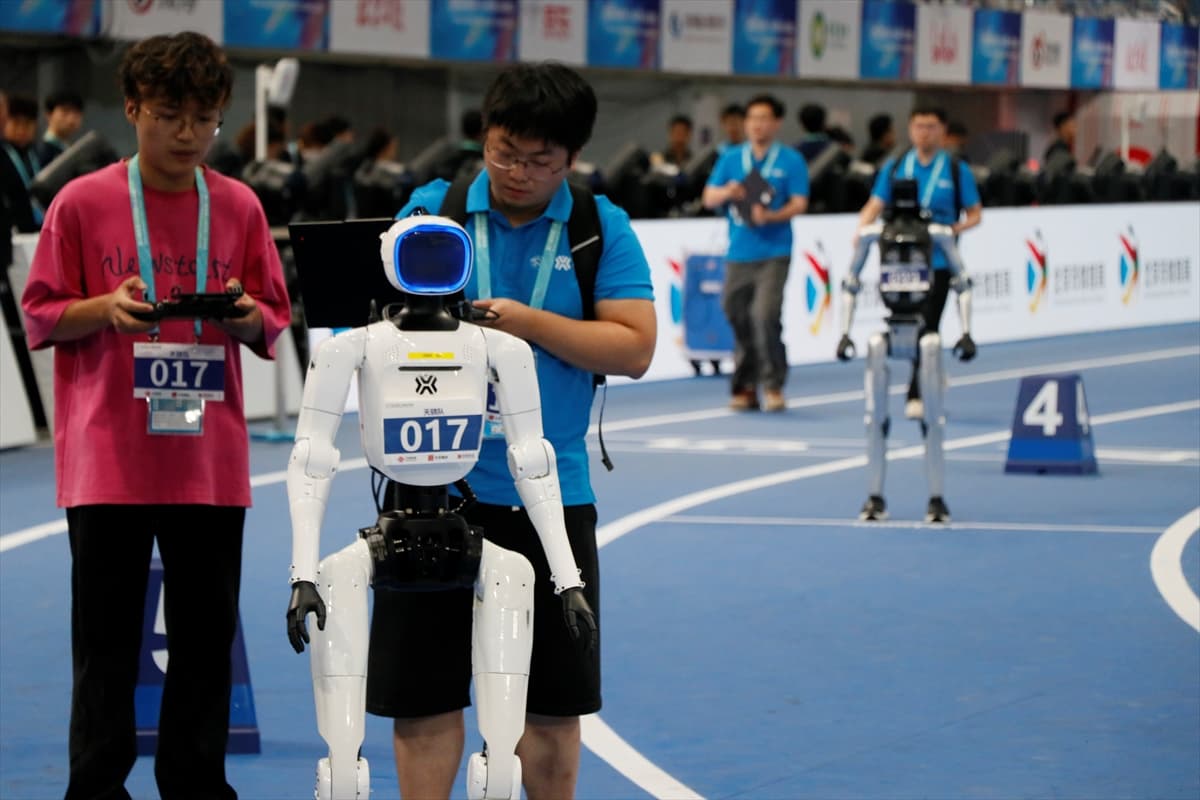Çin'de "Dünya İnsansı Robot Oyunları" başladı