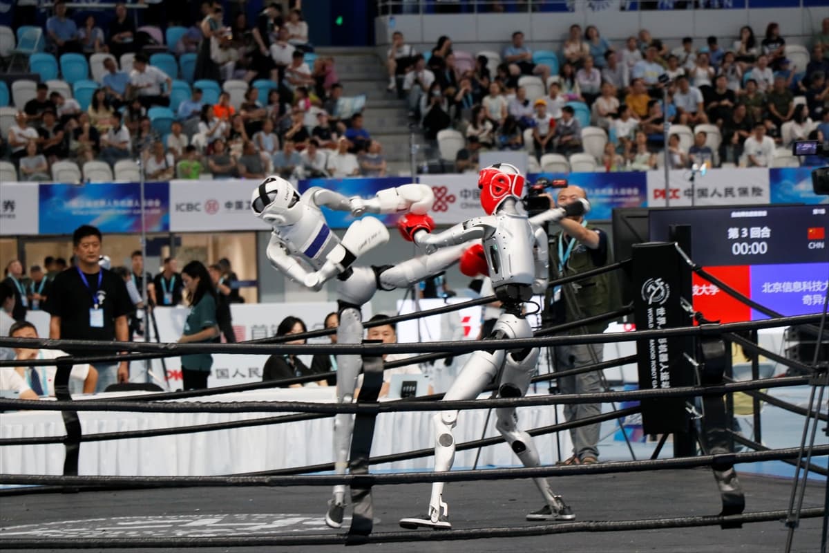 Çin'de "Dünya İnsansı Robot Oyunları" başladı — 3