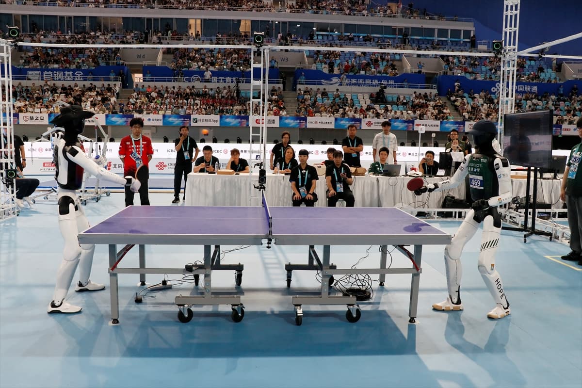 Çin'de "Dünya İnsansı Robot Oyunları" başladı — 4