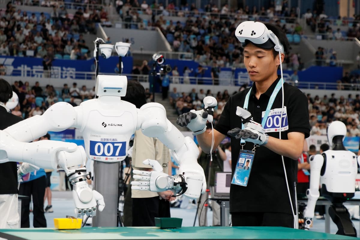 Çin'de "Dünya İnsansı Robot Oyunları" başladı — 6