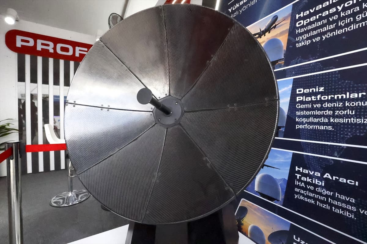Türk mühendislerin geliştirdiği pozisyoner hava araçlarını ve uyduları takip ediyor