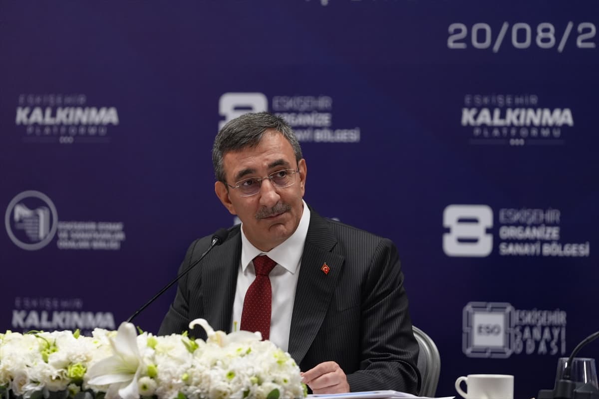 Cumhurbaşkanı Yardımcısı Yılmaz, Eskişehir Kalkınma Platformu Ekonomi İstişare Toplantısı'nda konuştu: — 2