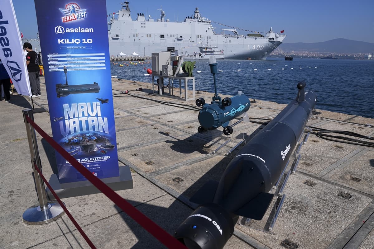 İnsansız su altı sistemleri Deringöz ve Kılıç 10, TEKNOFEST Mavi Vatan'da yeteneklerini sergiledi — 6