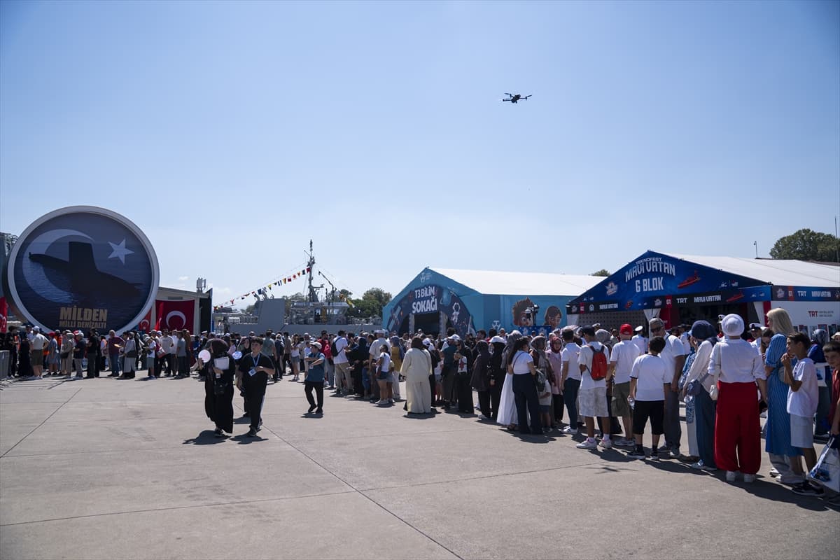 İnsansız su altı sistemleri Deringöz ve Kılıç 10, TEKNOFEST Mavi Vatan'da yeteneklerini sergiledi — 8